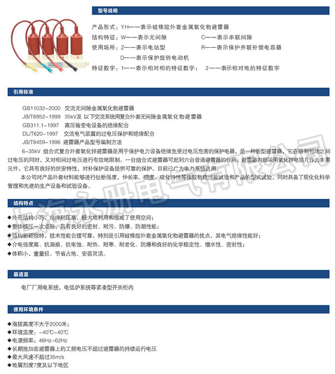 TBP-型过电压保护器的概述