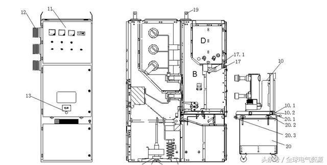 高压开关柜结构图详解